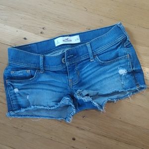 Hollister jean shorts